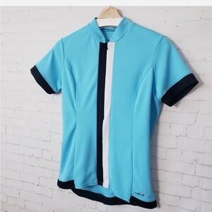 SHEBEEST WOMENS SMALL HALF ZIP CYCLING JERSEY